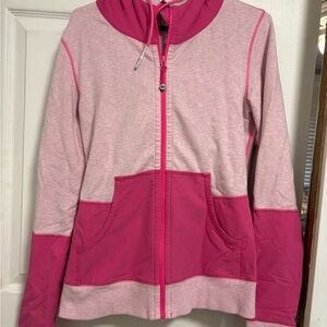 lululemon athletica Pink and Light Pink Hoodie